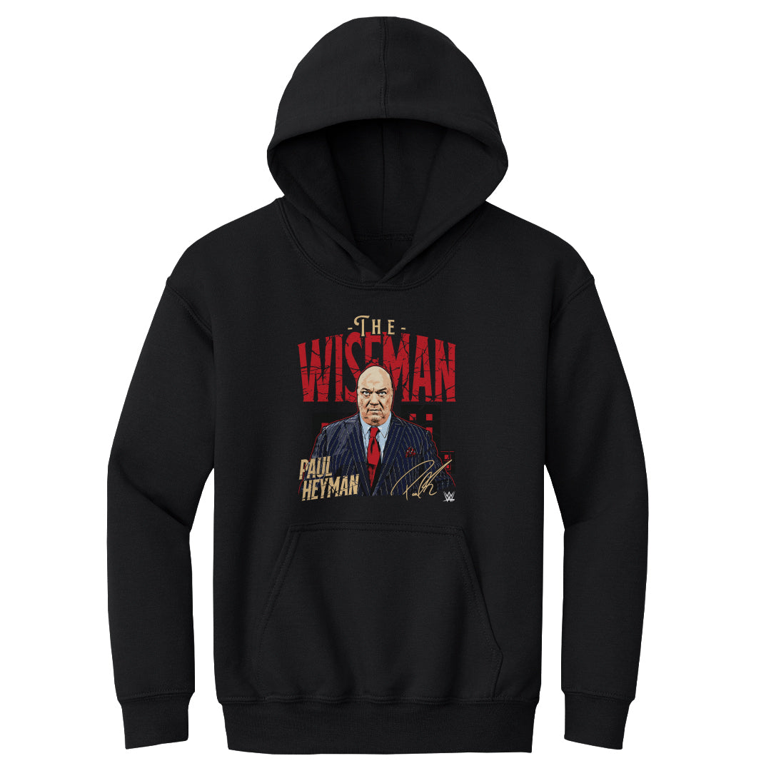 Paul Heyman Kids Youth Hoodie | 500 LEVEL