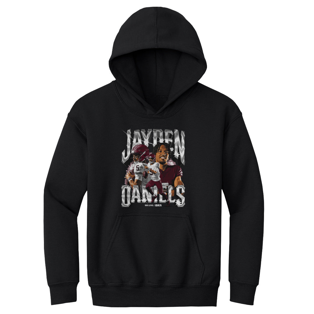 Jayden Daniels Kids Youth Hoodie | 500 LEVEL