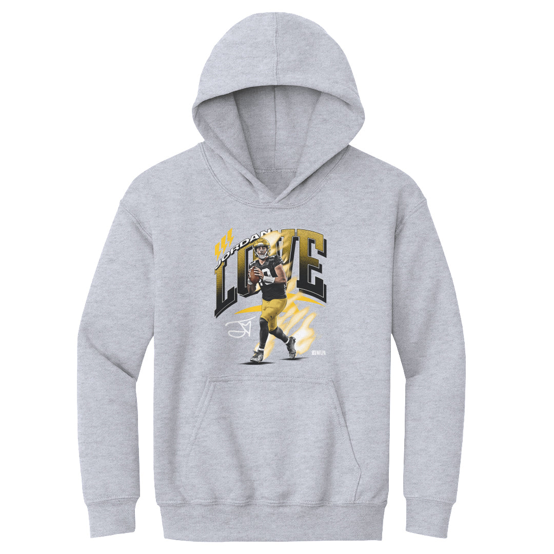 Jordan Love Kids Youth Hoodie | 500 LEVEL