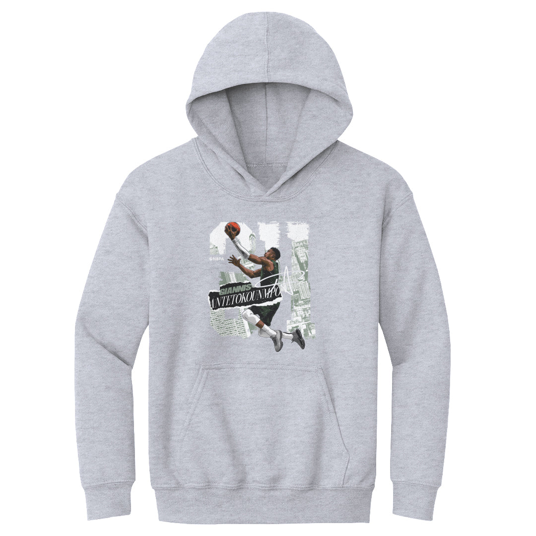 Giannis Antetokounmpo Kids Youth Hoodie | 500 LEVEL