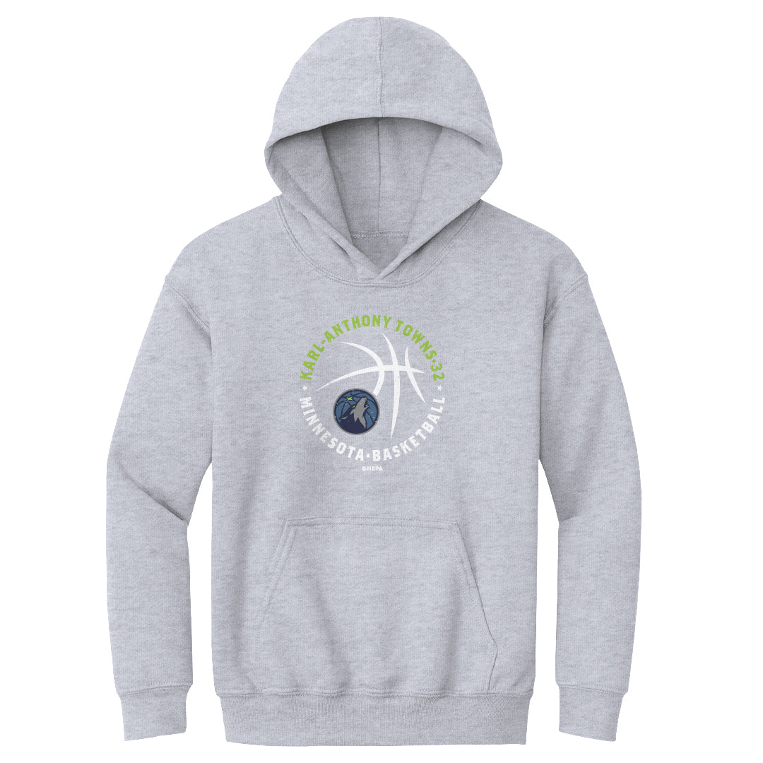 Karl-Anthony Towns Kids Youth Hoodie | 500 LEVEL