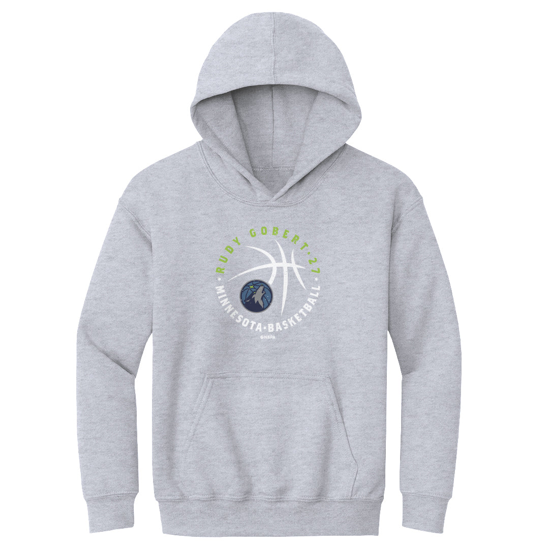 Rudy Gobert Kids Youth Hoodie | 500 LEVEL