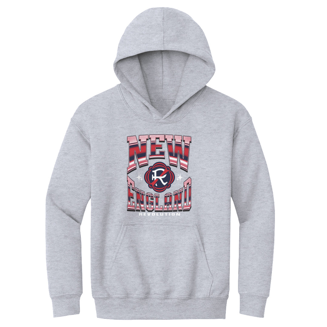 New England Revolution Kids Youth Hoodie | 500 LEVEL