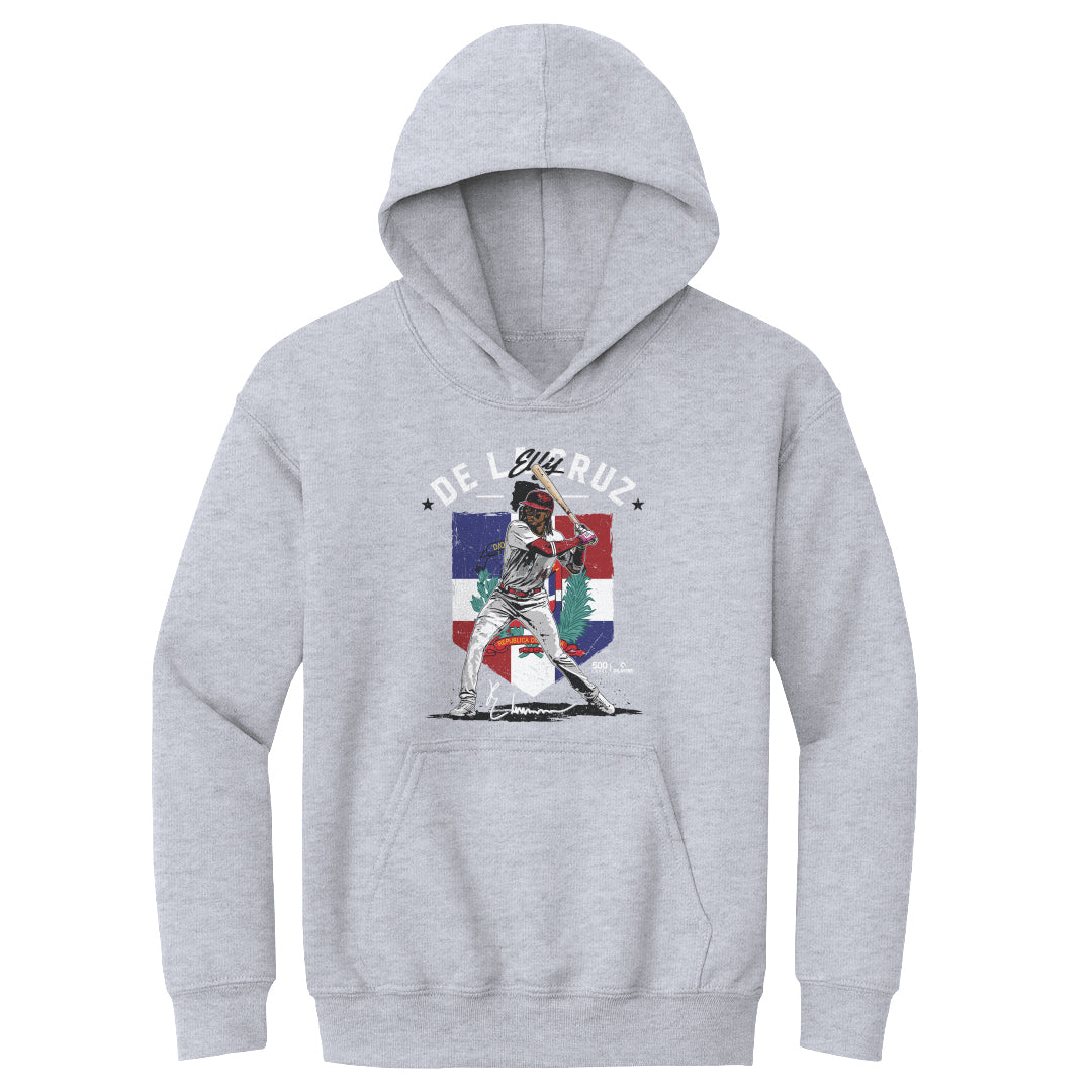 Elly De La Cruz Kids Youth Hoodie | 500 LEVEL