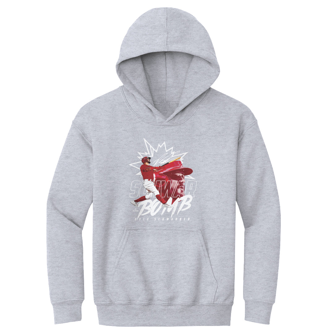 Kyle Schwarber Kids Youth Hoodie | 500 LEVEL