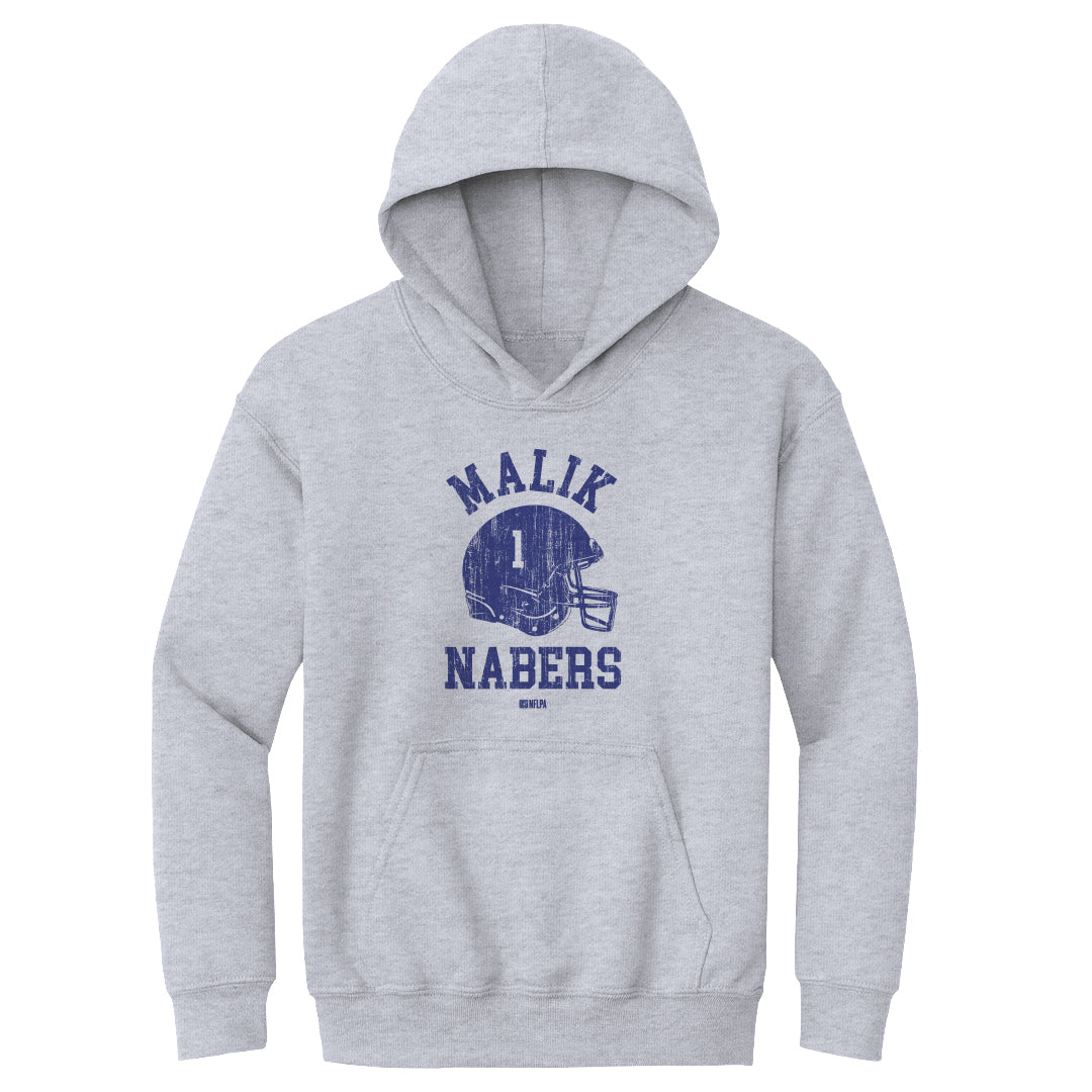 Malik Nabers Kids Youth Hoodie | 500 LEVEL