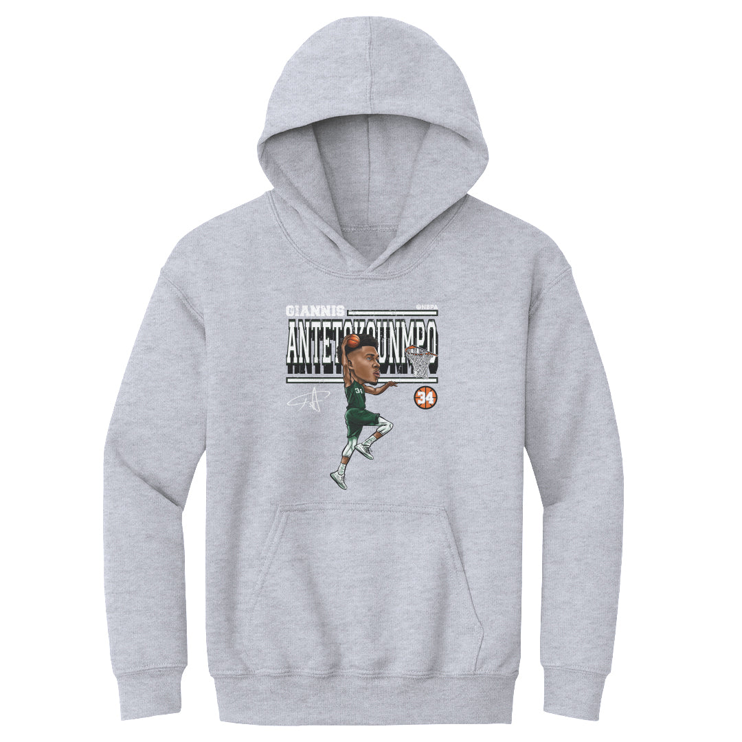 Giannis Antetokounmpo Kids Youth Hoodie | 500 LEVEL