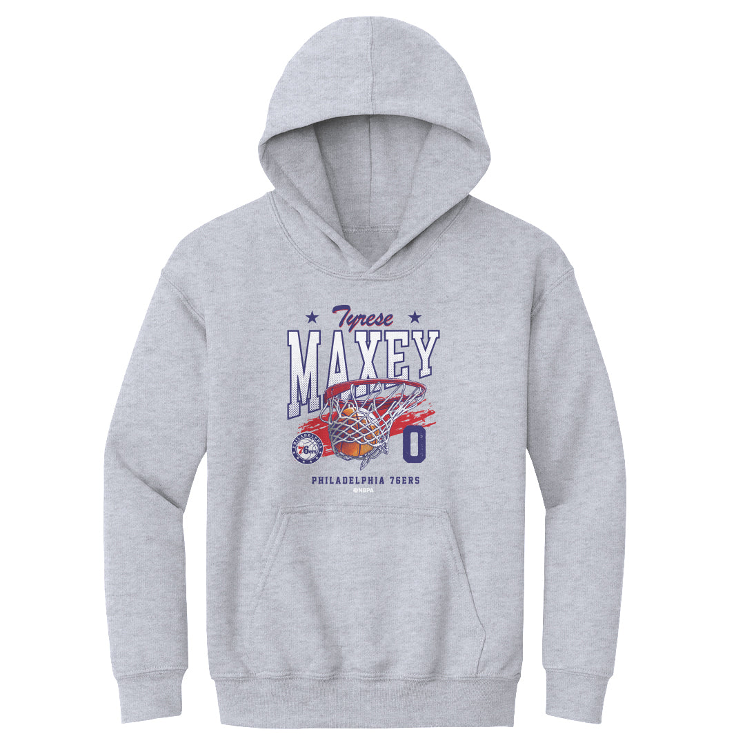 Tyrese Maxey Kids Youth Hoodie | 500 LEVEL