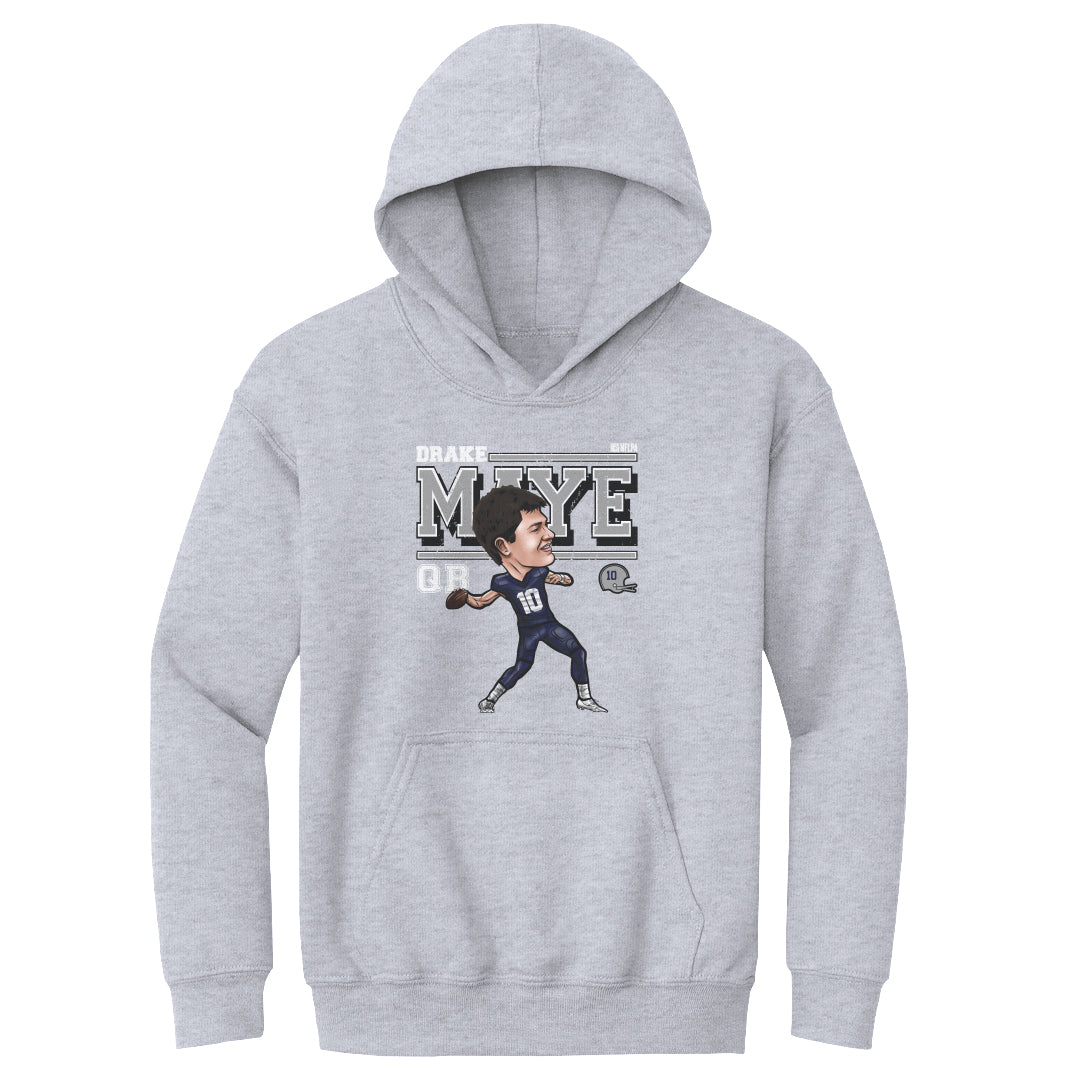 Drake Maye Kids Youth Hoodie | 500 LEVEL