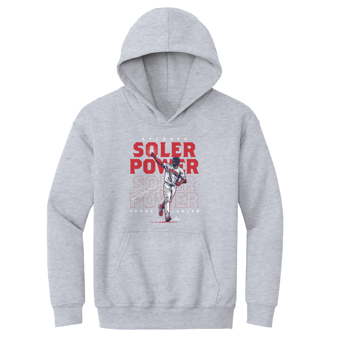 Jorge Soler Kids Youth Hoodie | 500 LEVEL