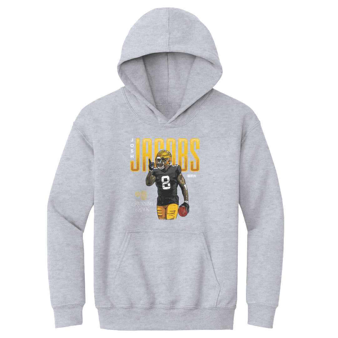 Josh Jacobs Kids Youth Hoodie | 500 LEVEL