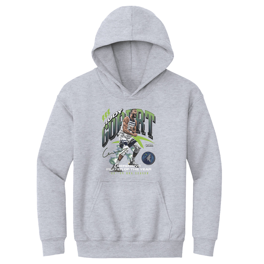 Rudy Gobert Kids Youth Hoodie | 500 LEVEL