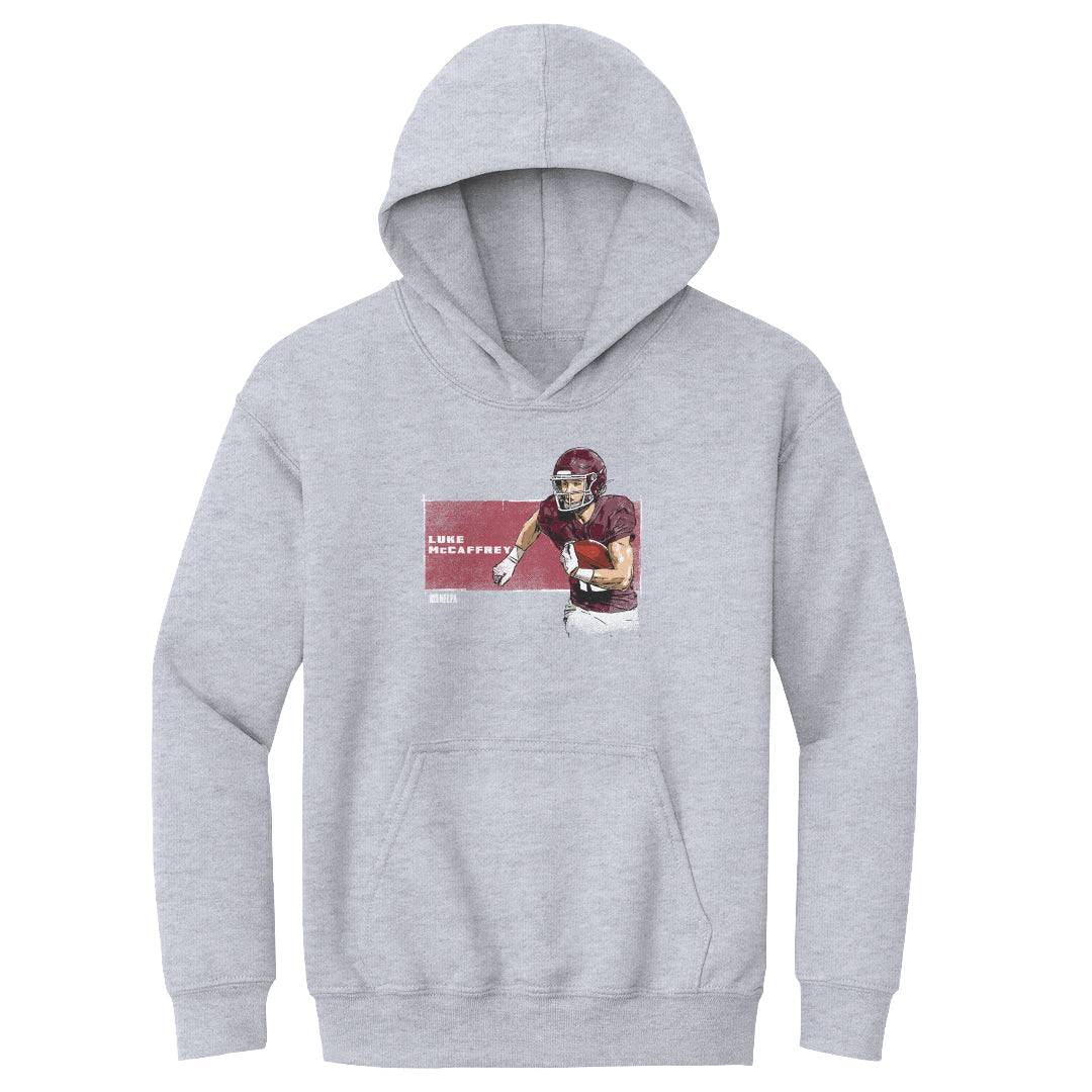 Luke McCaffrey Kids Youth Hoodie | 500 LEVEL