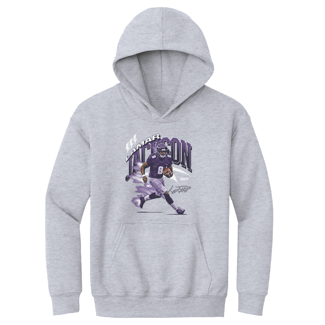 Lamar Jackson Kids Youth Hoodie | 500 LEVEL