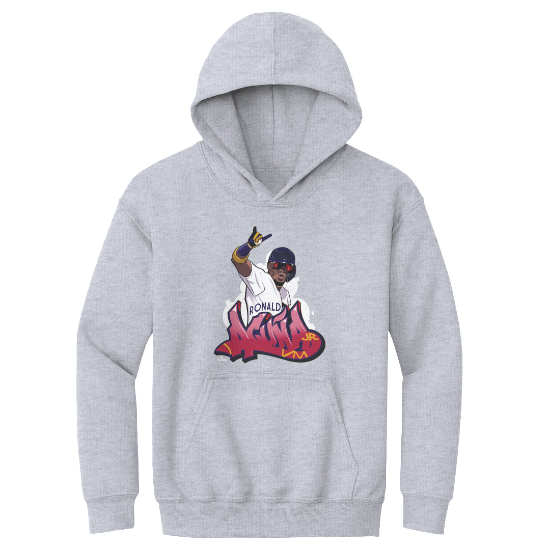 Ronald Acuna Jr. Kids Youth Hoodie | 500 LEVEL