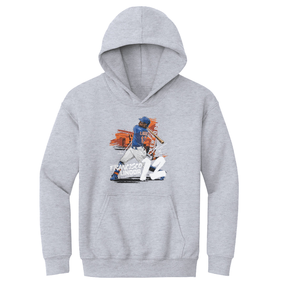 Francisco Lindor Kids Youth Hoodie | 500 LEVEL