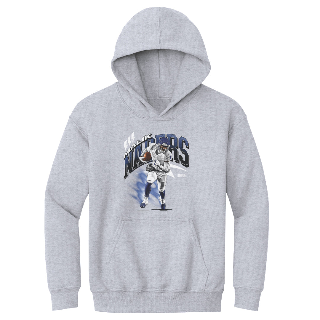 Malik Nabers Kids Youth Hoodie | 500 LEVEL