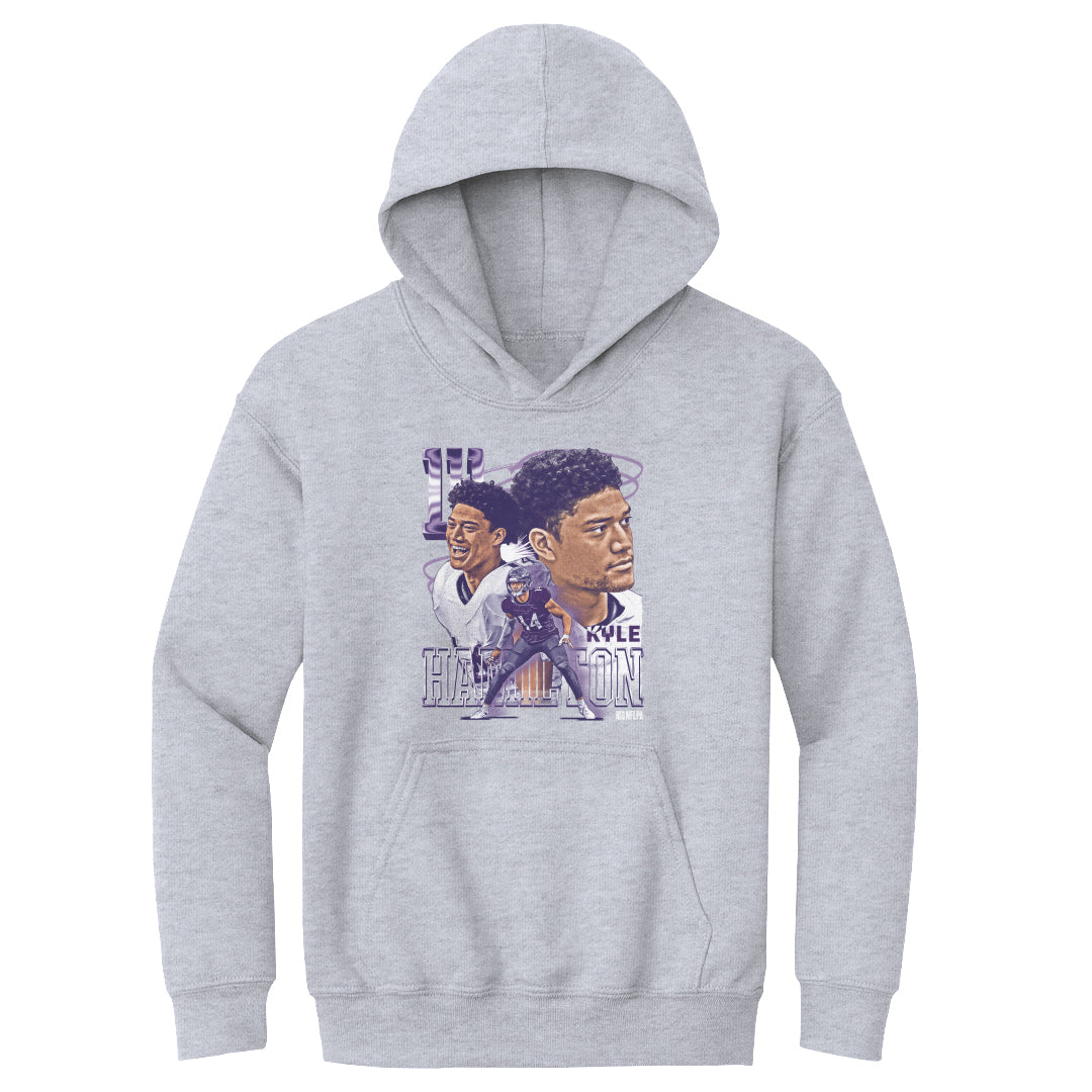 Kyle Hamilton Kids Youth Hoodie | 500 LEVEL