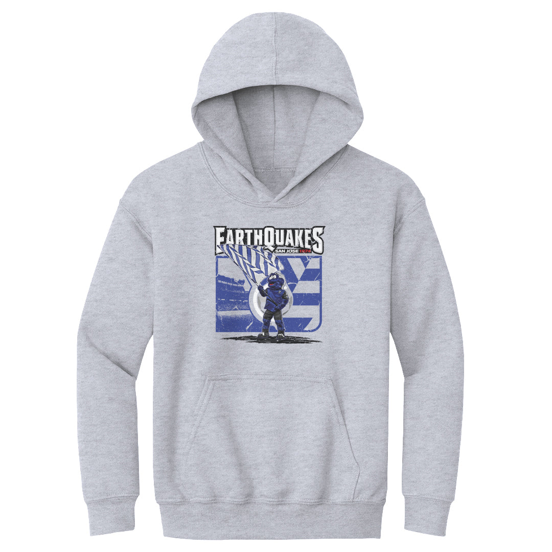 San Jose Earthquakes Kids Youth Hoodie | 500 LEVEL