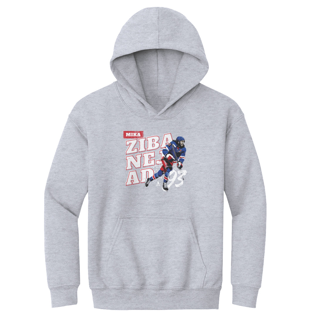 Mika Zibanejad Kids Youth Hoodie | 500 LEVEL