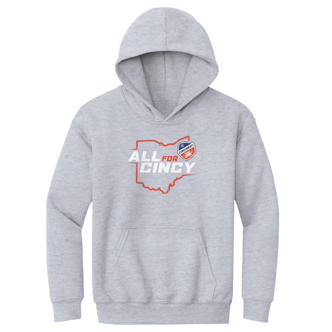 FC Cincinnati Kids Youth Hoodie | 500 LEVEL