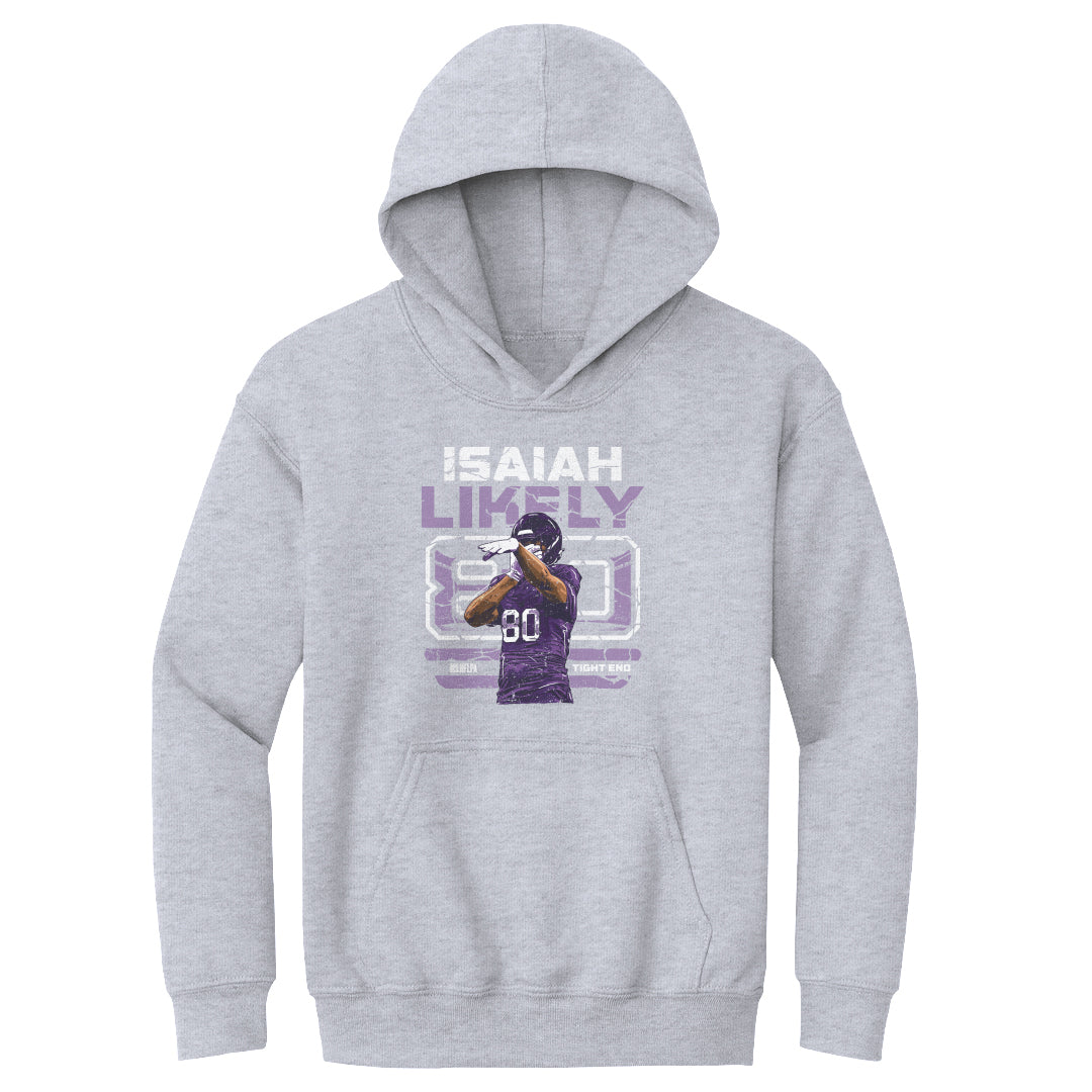 Isaiah Likely Kids Youth Hoodie | 500 LEVEL