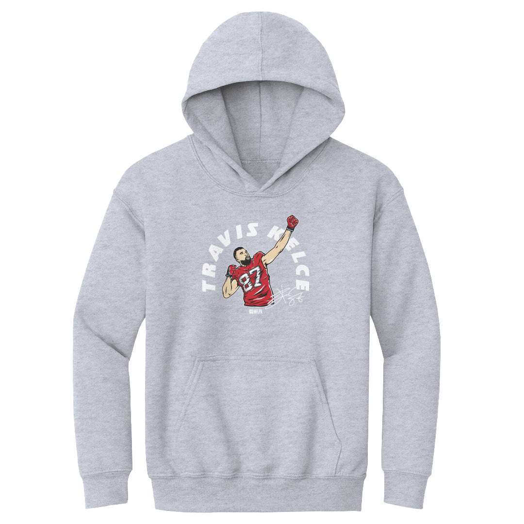 Travis Kelce Kids Youth Hoodie | 500 LEVEL