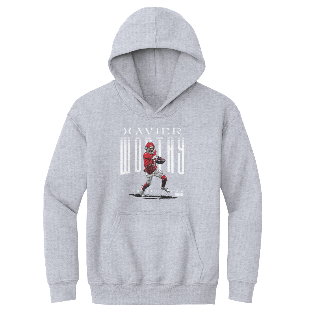 Xavier Worthy Kids Youth Hoodie | 500 LEVEL