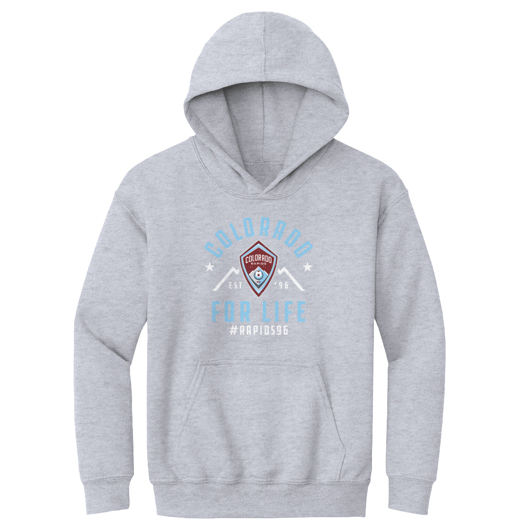 Colorado Rapids Kids Youth Hoodie | 500 LEVEL