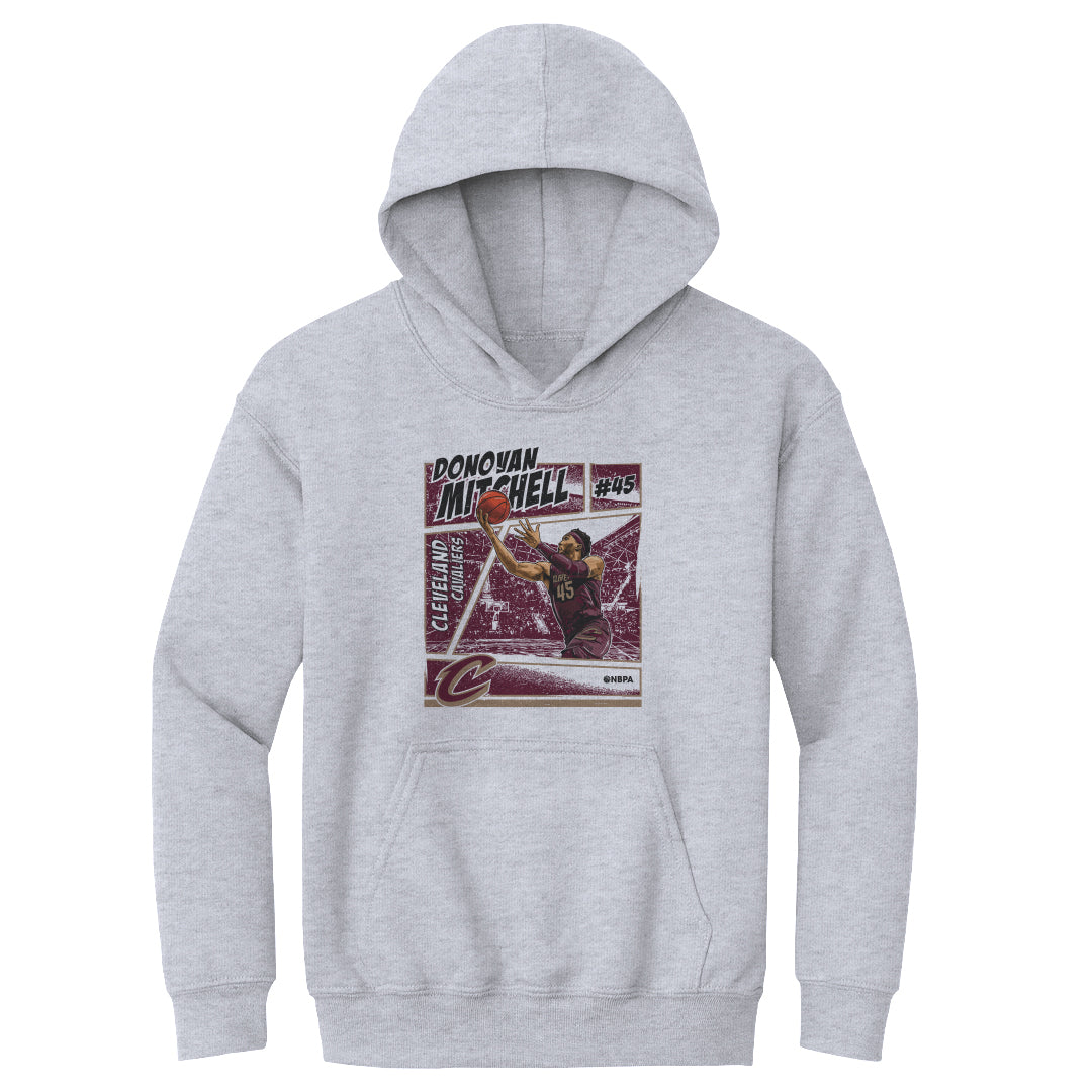 Donovan Mitchell Kids Youth Hoodie | 500 LEVEL