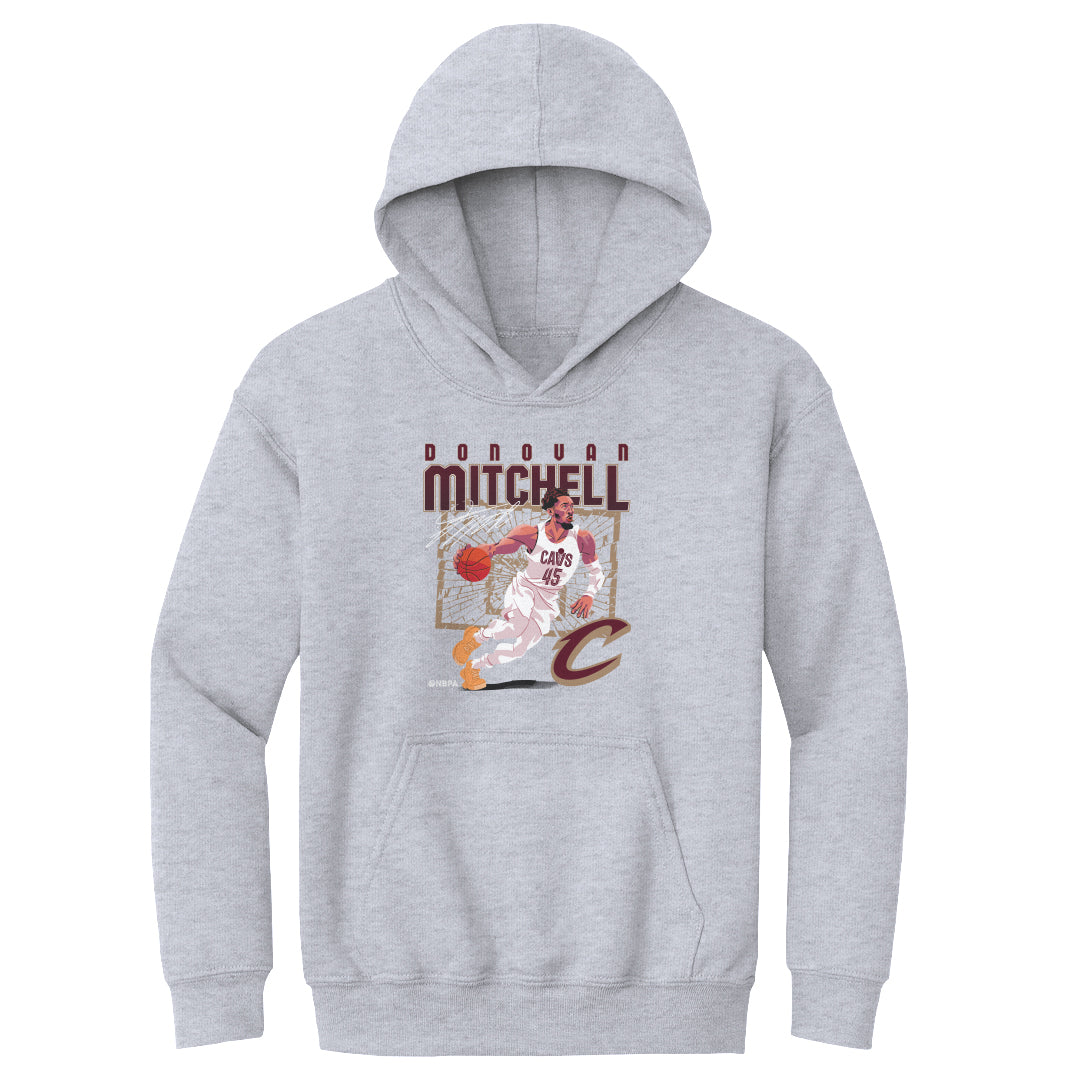 Donovan Mitchell Kids Youth Hoodie | 500 LEVEL