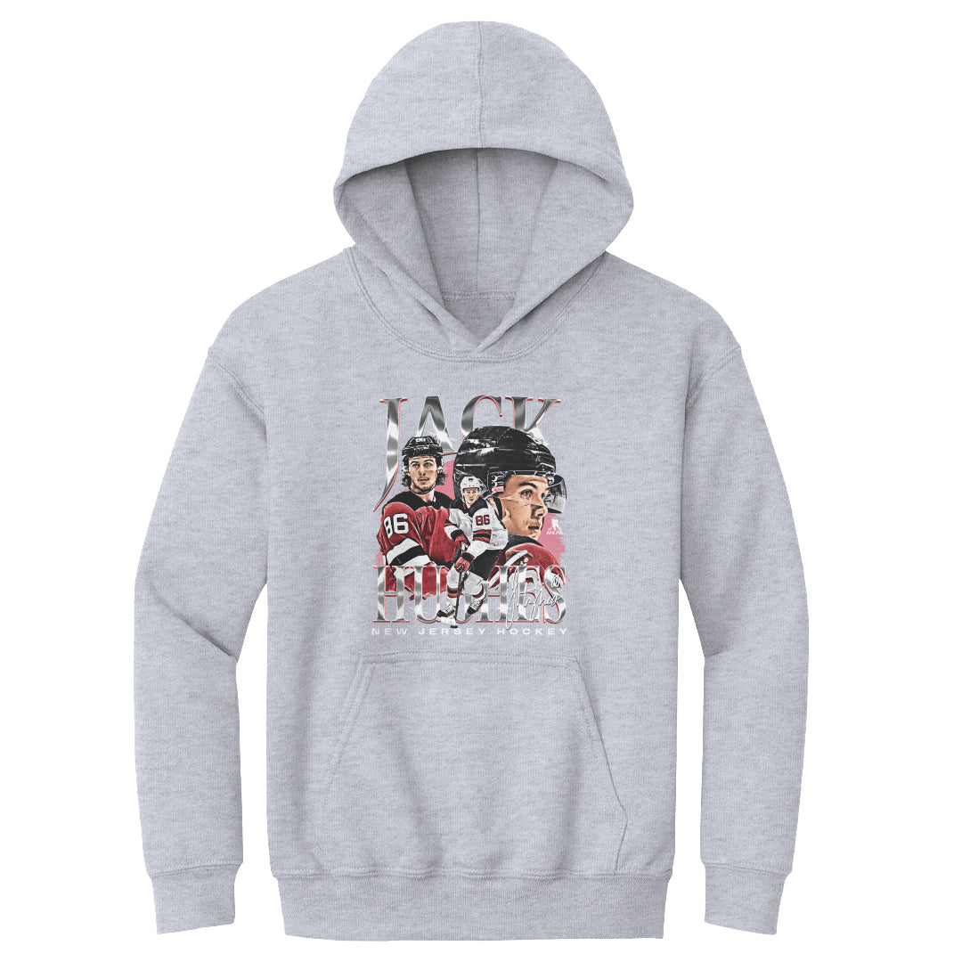 Jack Hughes Kids Youth Hoodie | 500 LEVEL