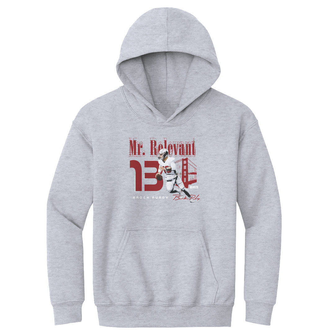 Brock Purdy Kids Youth Hoodie | 500 LEVEL