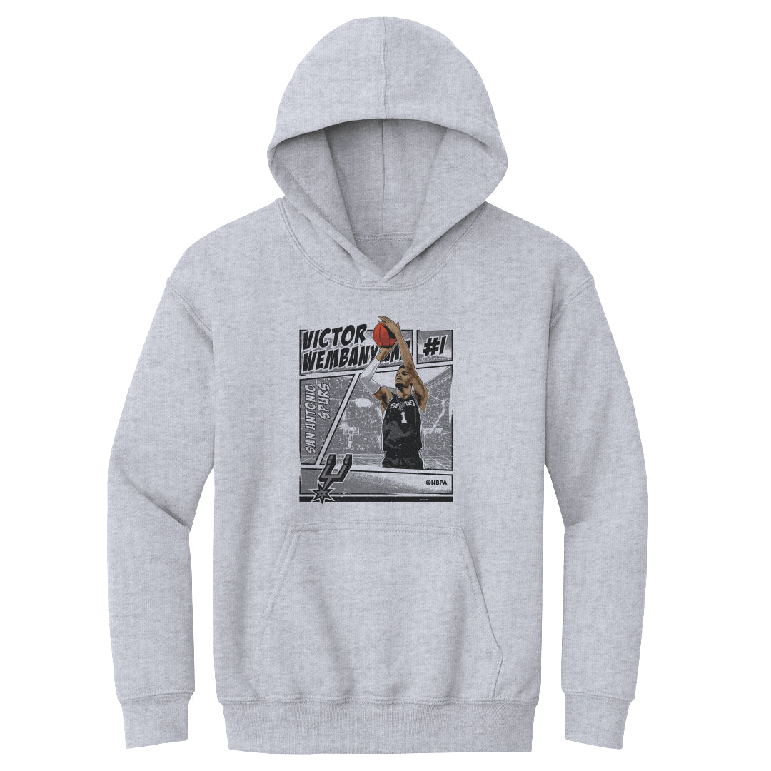 Victor Wembanyama Kids Youth Hoodie | 500 LEVEL