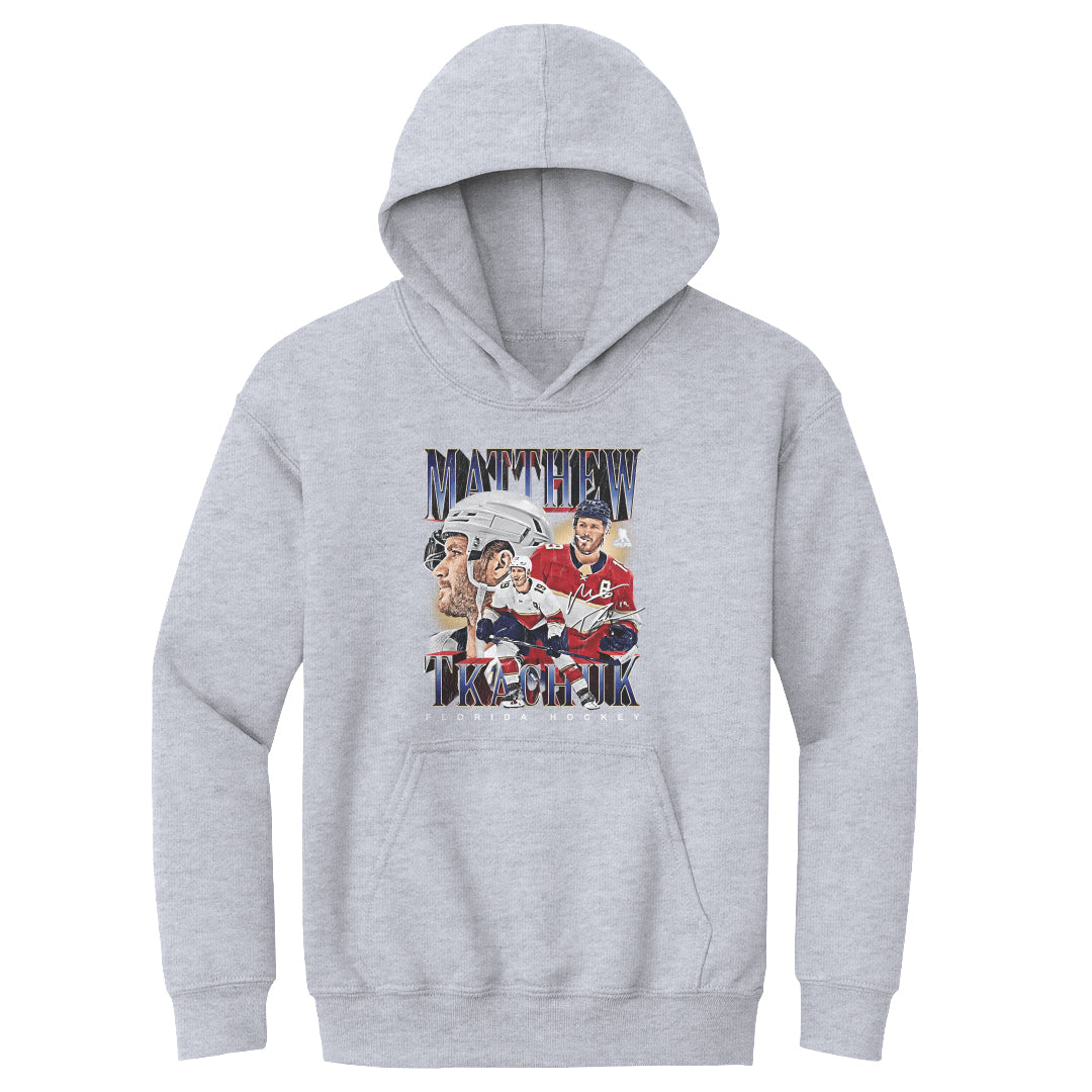 Matthew Tkachuk Kids Youth Hoodie | 500 LEVEL