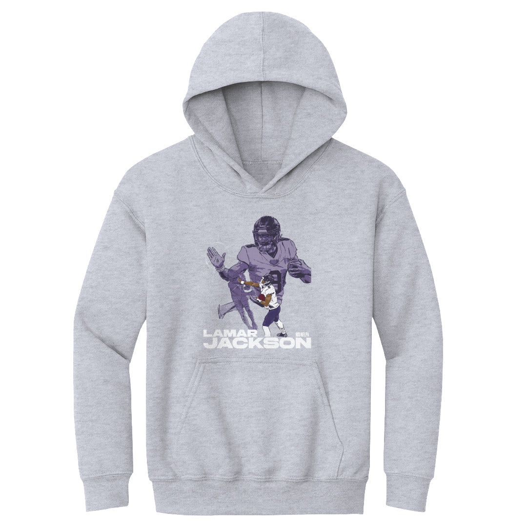 Lamar Jackson Kids Youth Hoodie | 500 LEVEL