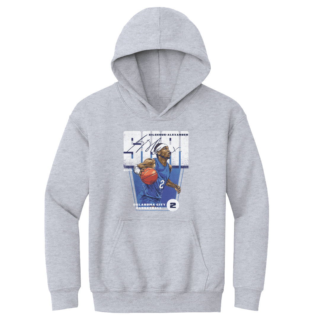 Shai Gilgeous-Alexander Kids Youth Hoodie | 500 LEVEL