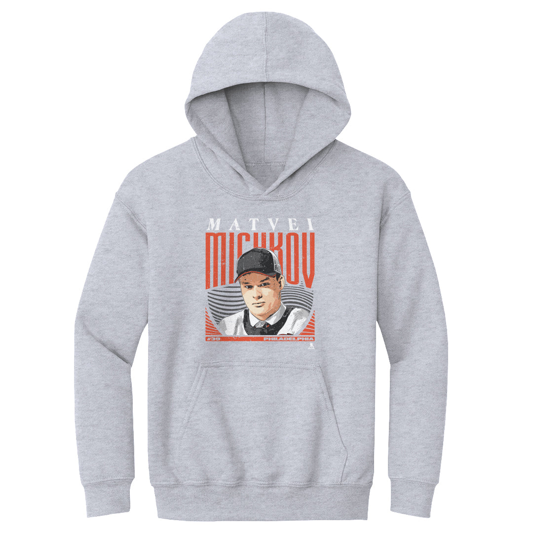 Matvei Michkov Kids Youth Hoodie | 500 LEVEL