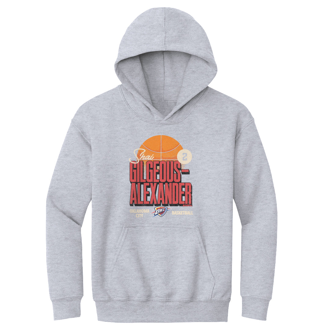 Shai Gilgeous-Alexander Kids Youth Hoodie | 500 LEVEL