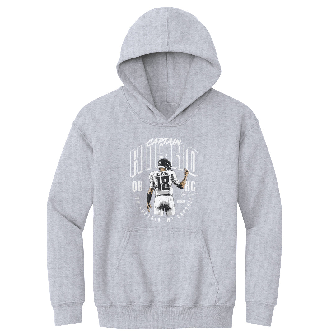 Kirk Cousins Kids Youth Hoodie | 500 LEVEL