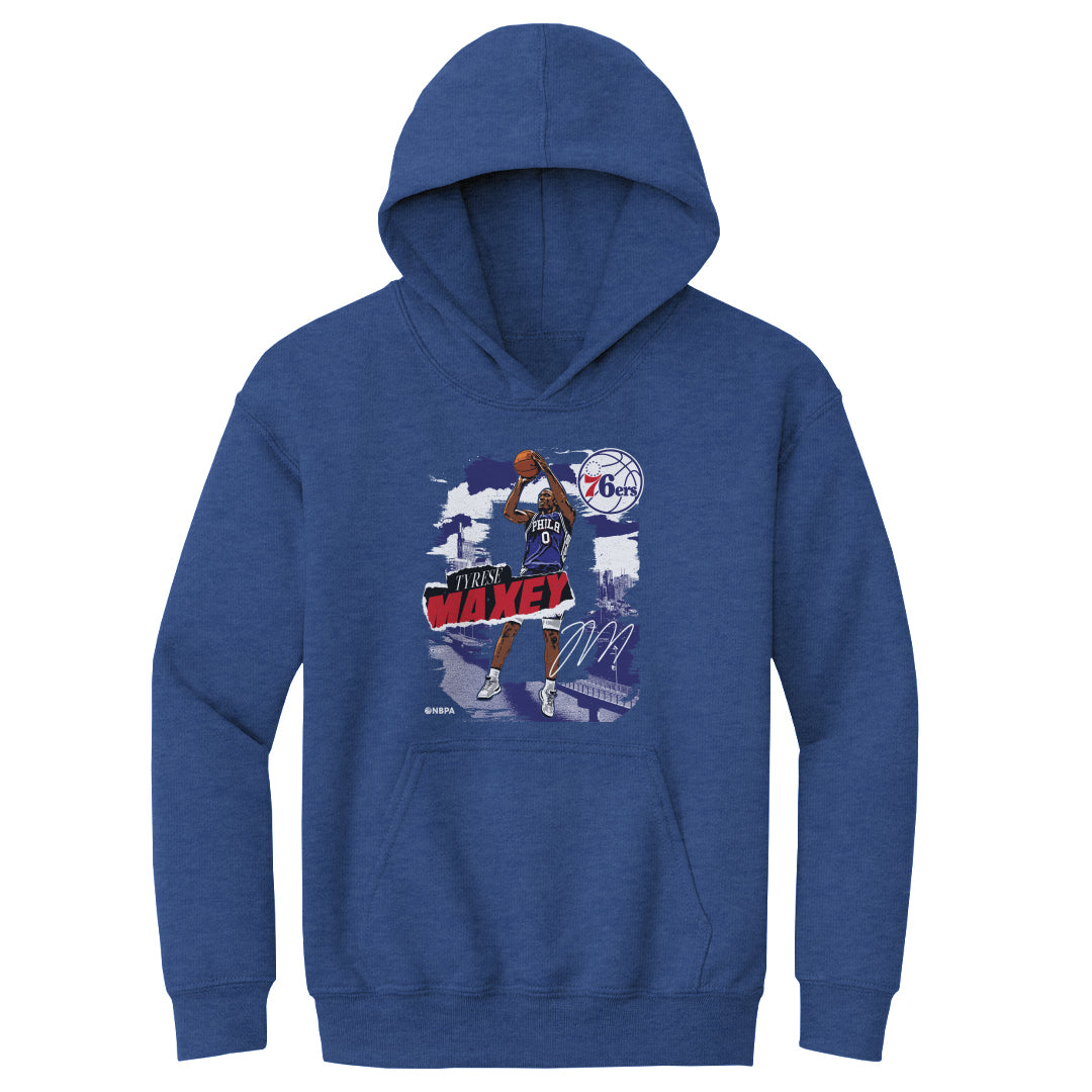 Tyrese Maxey Kids Youth Hoodie | 500 LEVEL