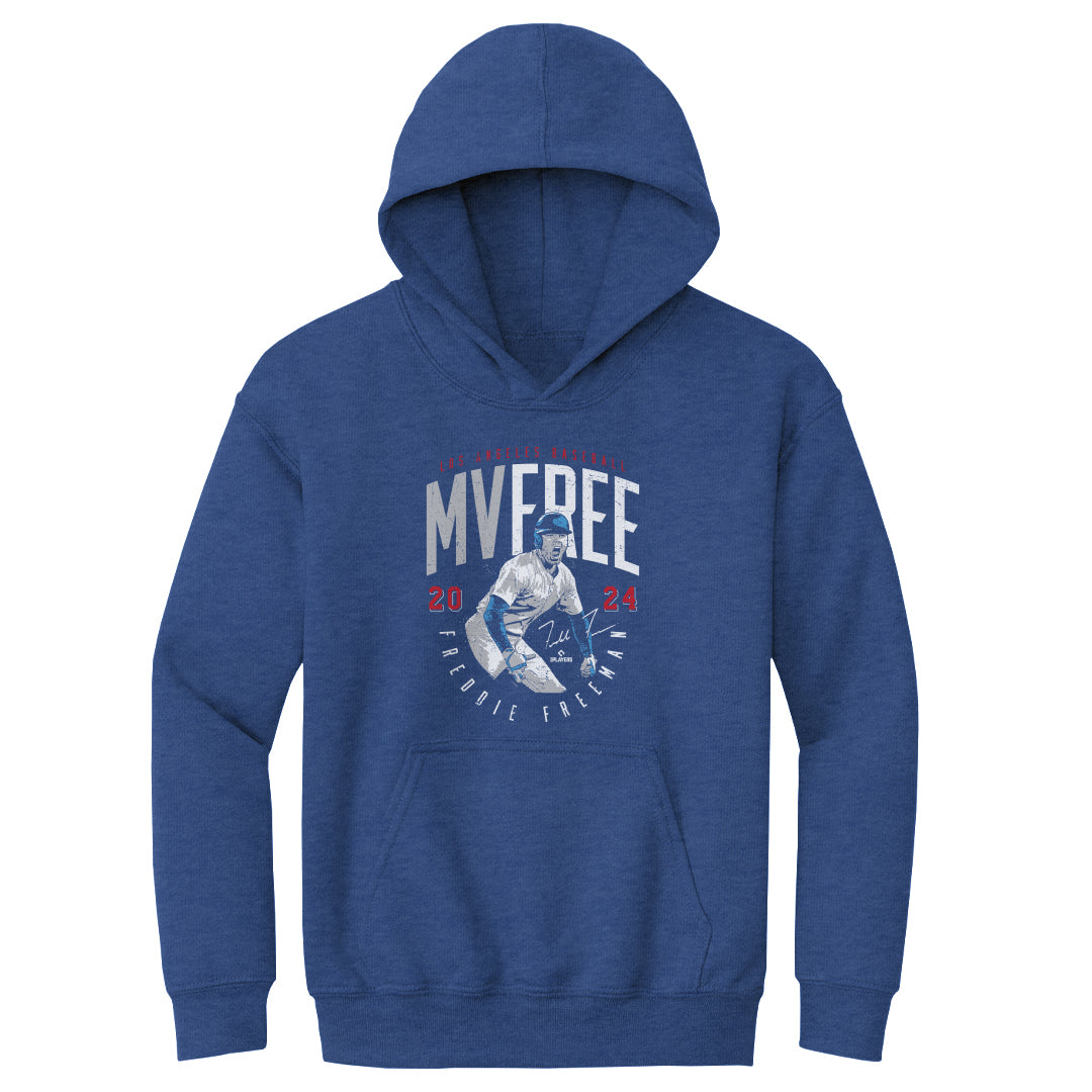 Freddie Freeman Youth Hoodie | Los Angeles Baseball Kids Youth Hoodie | 500  Level - 500 LEVEL