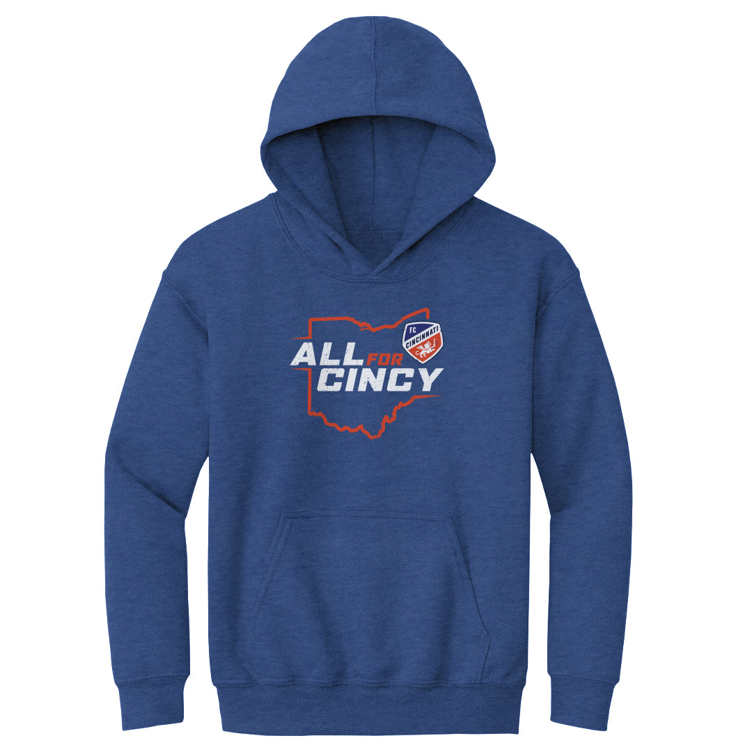 FC Cincinnati Kids Youth Hoodie | 500 LEVEL