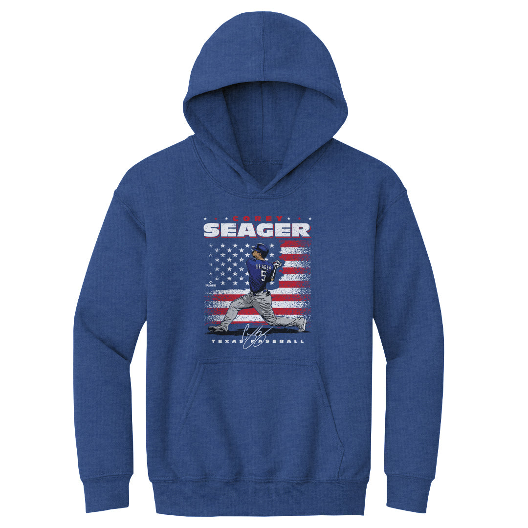 Corey Seager Kids Youth Hoodie | 500 LEVEL