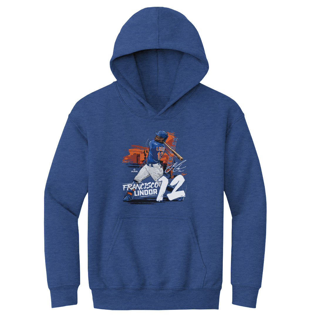 Francisco Lindor Kids Youth Hoodie | 500 LEVEL