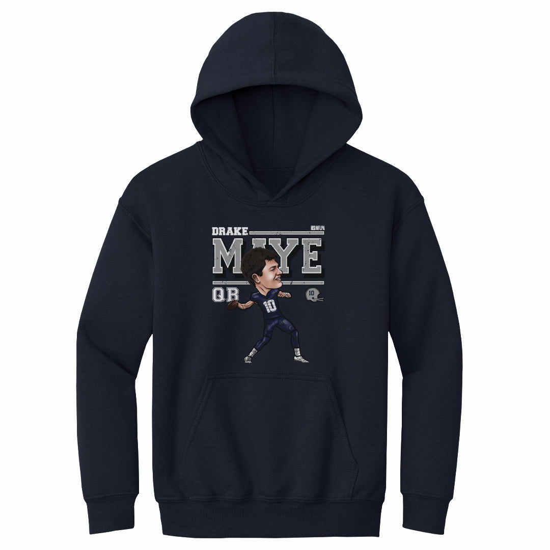 Drake Maye Kids Youth Hoodie | 500 LEVEL