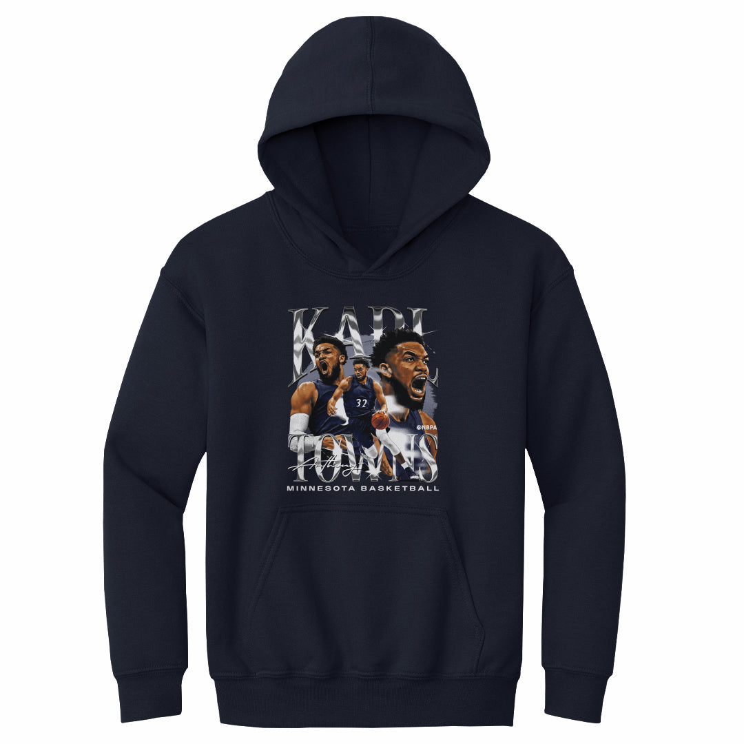 Karl-Anthony Towns Kids Youth Hoodie | 500 LEVEL