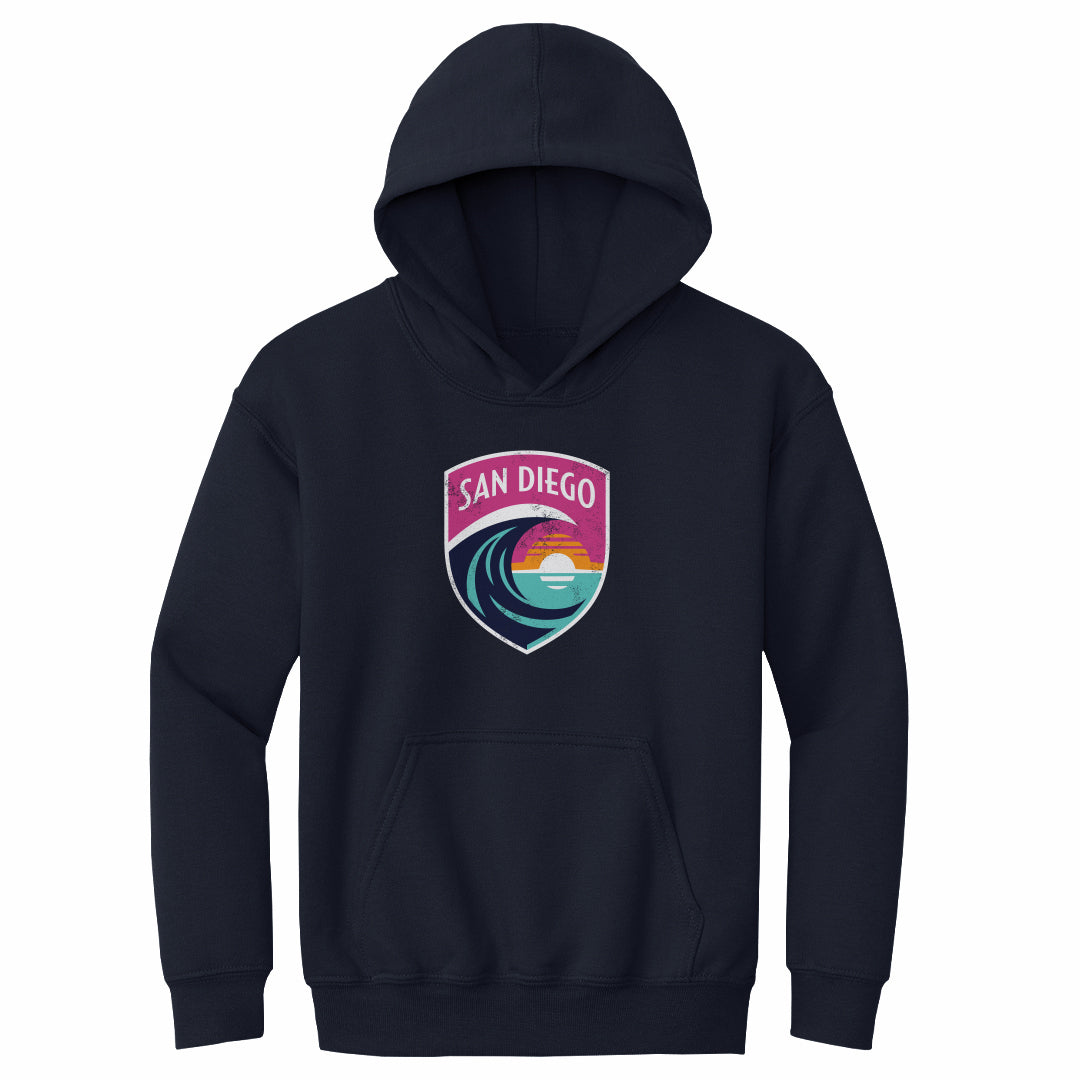 San Diego Wave FC Kids Youth Hoodie | 500 LEVEL