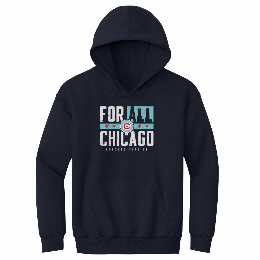 Chicago Fire FC Kids Youth Hoodie | 500 LEVEL