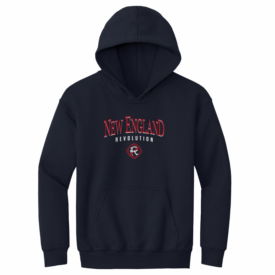 New England Revolution Kids Youth Hoodie | 500 LEVEL